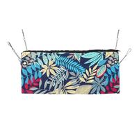 OHPHCALL Blue Canvas Hanging Cooling Pad for Small Animals like Hamsters and Chinchillas, Adorable Design with Private Place and Swing Function, for Rooms and Cars