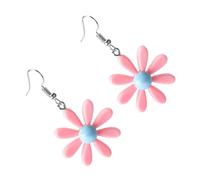 OHPHCALL Candy Daisy Flower Earrings Dangle Ear Jewelries Fashion Dangly Earrings for Women