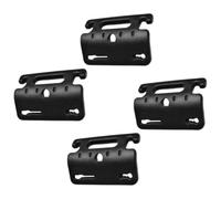 OHPHCALL Car Headrest Hook 4pcs Black Abs Safety Assist Handle