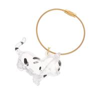 OHPHCALL Cat Hair Keepsake Keychain Capsule Portable Abs Pet Hair Storage Box with Lid for Everyday Use and Festivals, Creative Cute Cat Shaped Design for Pet Lovers Memorial