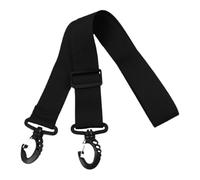 OHPHCALL Compact Ski Boot Carrier Strap with Shoulder Sling Design, Sturdy Black Nylon Webbing, Practical Snowboard and Roller Skates Hand Strap for Easy Outdoor Carry