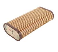 OHPHCALL Cooling Lumbar Supports the Waist and Relieves Lumbar Strain Bamboo Pillow Breathable Plastic Material for Home and Steam Room Use for Comfortable Summer Sleep