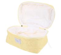 OHPHCALL Decorative Makeup Bag Toiletry Bag Delicate Design Nylon Easy to Close Zipper Design Female Friends Family Members Business Trips Large Capacity