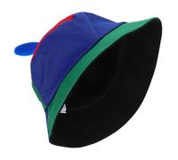 OHPHCALL Detachable Propeller Cap with Wide Brim, Cotton Material, Comfortable Fit and Easy to Clean, for Costume Events and Outdoor Parties, Novelty Wacky Patterns Hat for Adults