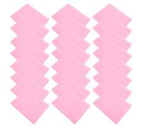 OHPHCALL Disposable Mats for Clients Bibs 125pcs Patients Dental and Waterproof Peritoneal Paper Material Mat with Quick Setup Preparations, 43x33cm Pink Beauty Spa and Manicure Table