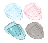 OHPHCALL Eyeglass Wing Insert-Type Side Protective Shields 4 Pairs TPU Clear Flexible Safety Eye Protection for Work and Outdoor Use