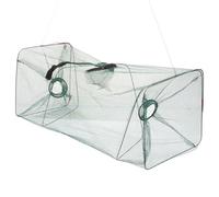 OHPHCALL Foldable Fishing Net Replacement Nylon Material Creative Appearance Easy to Carry Fish Bag for Outdoor Fishing and Shrimp Catching Green Portable