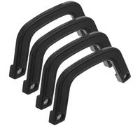 OHPHCALL Forklift Parts 4pcs Safety Grab Handle Plastic Comfortable Grip 8mm Hole for Warehouse Truck Cab Door Entry