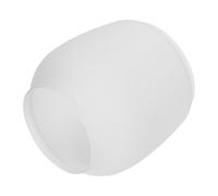 OHPHCALL Frosted Glass Lamp Shade Decorative Light Cover Accessory Vintage with Stylish White Glass Material Protects Eyes and Decor for Dormitory