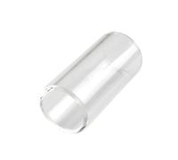OHPHCALL Glass Finger Slide Bar with Bright Sound and Sustain 51mm for Guitar and Ukulele Slide White for Acoustic Banjo and Blues Music Accessories