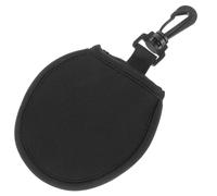 OHPHCALL Golf Ball Cleaning Bag Nylon Material Buckle Straps Practical Golf Ball Washer Pouch Saves Storage Space Easy On-course Use