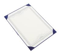 OHPHCALL Graduation W ertificate Holder Blue Paper Graduation Diploma Covers Lightweight College Diploma Holder for Storing and Showcasing Certificates