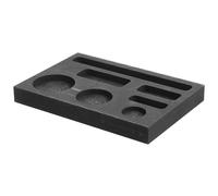 OHPHCALL Graphite Casting Ingot Mold with 7-Slots for Metal and Copper Melting, High Purity Graphite Material with Oxidation Resistance, for Precision Casting and Metal Melting