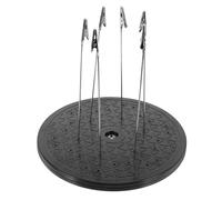 OHPHCALL Heavy Duty Airbrush Paint Stand with 360 Degree Rotating Model Coloring Clip Base, Plastic and Metal Construction for DIY Activity and Precise Model Painting Tools Holder