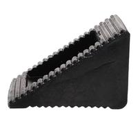 OHPHCALL Heavy-duty Rubber Wheel Chock for Car and Caravan Travel, Black Anti-skid Tire Stopper Providing Strong Friction and Stability on Ramps and Slopes