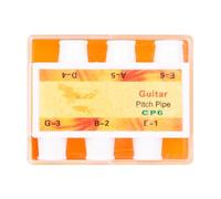OHPHCALL Instrument Tuner Six-Hole Acoustic Guitar Tuning Flute Easy to Use Plastic Tuner for Folk Guitarists