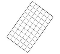 OHPHCALL Iron Wall Grid Panel Photo Frame Organizer Practical and Creative with Straight Frame Wear Resistant Wall Hanging Grid for Photos for Girl's Room and Home Décor