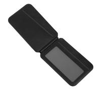 OHPHCALL Magnetic Card Holder Phone Stand with Pu Material Foldable Design for Credit Cards Portable Holder for Id and Phone Use Black Colour Suitable for Everyday Carry