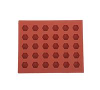 OHPHCALL Miniature Hexagon Silicone Brick Mold Sturdy and Heat Resistant Silicone Mold Realistic Modeling for Sand Table and Dollhouse Building Accessories for Cement and Clay