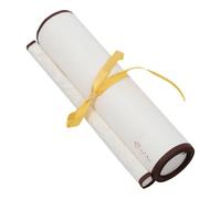 OHPHCALL Multi-function Blank Scroll Rice Paper for Chinese Painting and Calligraphy Practice, Lightweight Rolling Design Suitable for Writing and Home Decoration