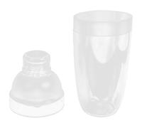 OHPHCALL Multi-Function Plastic Cocktail Shaker with Two-Stage Design for Easy Mixing Drinks, Creative Milk Tea Shaker Suitable for Home and Shops, Sturdy Bar Tool for Professional