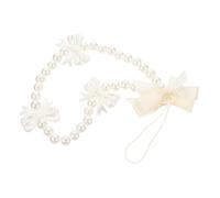 OHPHCALL Pearl Bow Knot Phone Chain Lanyard Anti-Lost Mobile Phone Pendant Strap Key Holder for Women and