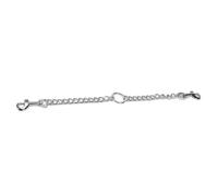 OHPHCALL Pet Pulling Rope Double Head Not to Hurt Your Pet's Neck Stainless Iron Chain Strap with Double Head Design Fit for Safe and Comfortable Walks for Dogs and Puppies in Pet