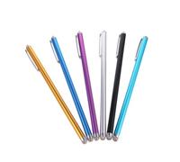 OHPHCALL Phone and Tablet Capacitive Stylus Pens with Extra Long Mesh Tips, 6pcs Universal Touch Screen Pen Set for Note Taking and Navigation