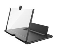 OHPHCALL Phone Screen Magnifier Creative Mobile Phone Screen Amplifier with Abs Lens, Large Magnification Area, Free Hands Viewing for Reading News and Watching Movies