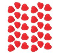 OHPHCALL Plastic Buttons Decorative Craft Buttons 30pcs Heart-Shaped 12mm with Single Hole Easy to Sew and Versatile Application, Unique 3D Heart Design for Sewing for Shirts and Special