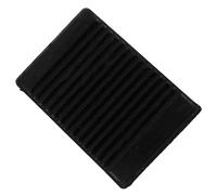 OHPHCALL Portable Car Tire Triangle Pad with Solid Rubber Construction, Anti-slip Stop Control Tool for Car and Vehicle Parking, Sturdy and Lightweight Wheel Stopper for Secure Tire