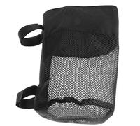 OHPHCALL Portable Mesh Ball Storage Pouch for Tennis and Pickleball with Breathable Oxford Material and Adjustable Strap, Holds to 18 Balls, for Daily Use and Gyms