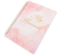 OHPHCALL Print Ledger Book Check Register for Personal Financial Management Portable Financial Checkbook