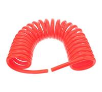 OHPHCALL Pu Air Hose Tube for Pneumatic Tools with High Flexibility and Firm Tight Connection, Red Pu Tubing for Mechanical Gas Pipeline and Instruments Random Color