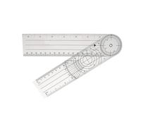 OHPHCALL Pvc Goniometer Protractor Angle Ruler with Reading and Accurate Measurement for Home Recovering from Surgery and Evaluation