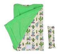 OHPHCALL Reptile Gecko Bed with Blanket Canvas Material Breathable Comfortable for Pets Fresh Natural Style Lizard Iguana Lounger