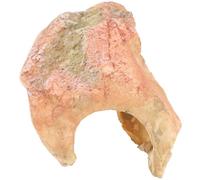 OHPHCALL Reptile Tank Decoration Resin Hideout Cave Assorted Color Turtle Tank Rocks Feeding Convenience No Fading Small Snakes Lizard Habitat