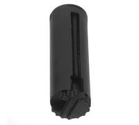 OHPHCALL Retractable Belt Barrier End 2.75x0.86x0.86 in Abs Rope Safety Barrier End Black Stylish Adjustable Length Easy Installation