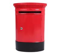 OHPHCALL Retro Style Wall Mounted Mailbox Vintage Decorative Post Box for Home Office Outdoor Use Lightweight Space-saving Design for Letters and Newspapers Easy to Install and Versatile