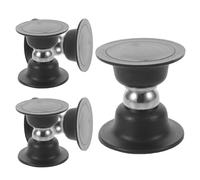 OHPHCALL Rv Magnetic Door Catch Black Stainless Steel and 5pcs Space Saving Design, Prevents Unintentional Openings for Trailer and Motorhome Doors for Motorhome Use