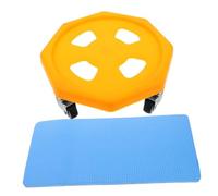 OHPHCALL Silent Ab Roller Wheel with Rebound Function Portable Fitness Balance Trainer for Core Strengthening and Abs Workout Home Gym Equipment with Knee Mat
