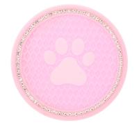OHPHCALL Silicone Car Coaster for Dinner Table and Vehicle Use Easy Installation and Anti-scald Features, Fashion Pink Cup Mat Resistant to Slips, for Home and Car Drink Holders