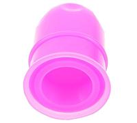 OHPHCALL Silicone Cupping Cups Set for Massage Therapy Purple Hard Silicone Vacuum Suitable for Pediatric Tui Na Portable Pain Relief