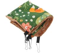 OHPHCALL Small Pet Hammock Double Layer Cotton Hanging Bed for Hamster Ferret and Parrot, Soft Warm Rat Accessory for Resting and Relaxing in Cage