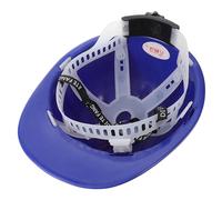 OHPHCALL Solar Fan Hard Hat for Construction Workers with Impact-resistant Plastic Shell and Versatile Design, Blue Cooling Helmet for Outdoor Construction Work and Activities