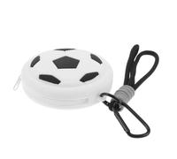 OHPHCALL Sport Team Keychain Mini Coin Purse with PVC Soccer Pattern, Portable and Playful Backpack Key Chain for Active Lifestyles and Soccer Fans