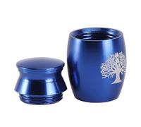 OHPHCALL Stainless Steel Pet Ash Urn Jar for Memorial Keepsakes | Corrosion-resistant Build, Smooth Lines with Bright Finish, for People Who Lost a Beloved Companion