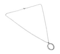 OHPHCALL Stainless Steel Round Floating Charm Locket Pendant with Clear Glass Openable Screw Design for DIY Jewelry Making Versatile Memory Keepsake Necklace Bracelet Pendant Polished