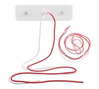 OHPHCALL Surgical Knot Tying Practice Board with Rope for Beginners and Residents, Plastic Knot Trainer Kit Featuring Stability and Consistency, for Classroom and Resident Training Use
