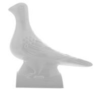 OHPHCALL Traditional Plastic Pigeon Roof Decoration Finial Lightweight Wear-resistant Bird Figurine Suitable for Roof and Home with Timeless Chinese Style Design